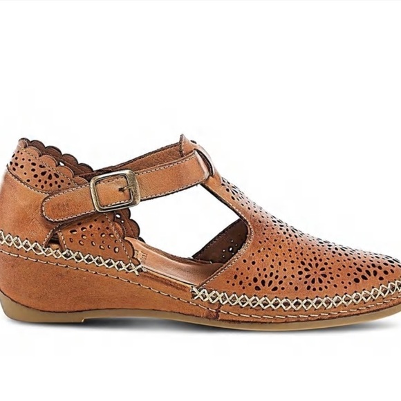 Spring Step Airy Wedge Heels 7.5 - Picture 1 of 7